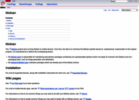 Wiki.mobian-project.org thumbnail