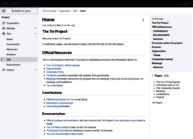 Wiki.torproject.org thumbnail