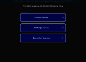 Wilderlanguageandlearning.com thumbnail