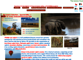 Wildlifesunsafaris.com thumbnail