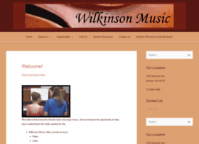 Wilkinsonmusic.com thumbnail