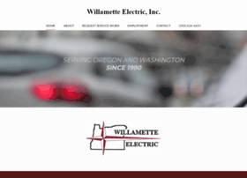 Willametteelectric.com thumbnail