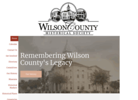Wilsoncountyhistory.org thumbnail