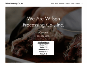 Wilsonprocessing.com thumbnail