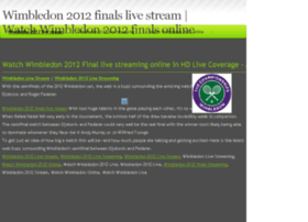 Wimbledon2012finalslivestream.sitew.com thumbnail