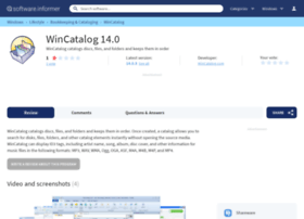 Wincatalog.software.informer.com thumbnail