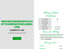 Winchesterfrederickcountyconservationclubinc.com thumbnail