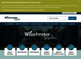 Winchesterva.gov thumbnail