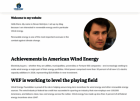 Windenergyfoundation.org thumbnail