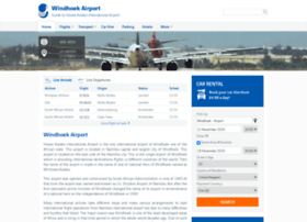 Windhoekairport.net thumbnail Windhoekairport.net thumbnail