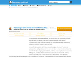 Windows-movie-maker.programas-gratis.net thumbnail