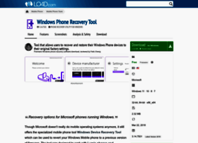 Windows-phone-recovery-tool.en.lo4d.com thumbnail