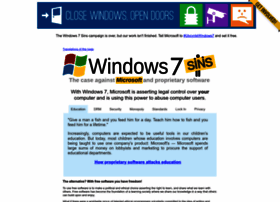 Windows7sins.org thumbnail