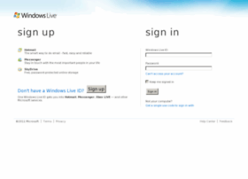 Windowslive.com thumbnail