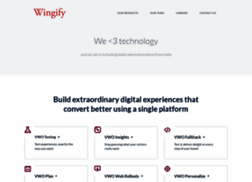 Wingify.com thumbnail