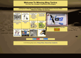 Winningblogtactics.com thumbnail