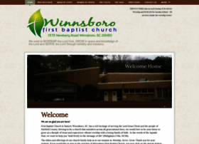 Winnsborofirstbaptist.com thumbnail