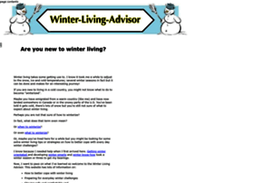 Winter-living-advisor.com thumbnail