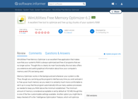 Winutilities-free-memory-optimizer.software.informer.com thumbnail