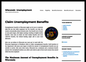 Wisconsinunemployment.us thumbnail