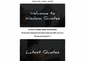 Wisdomquotes.com thumbnail