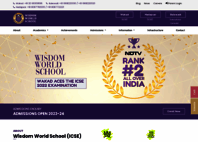 Wisdomworldschool.in thumbnail