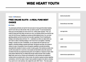 Wiseheartyouth.org thumbnail