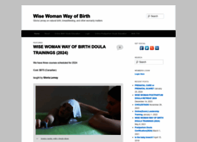 Wisewomanwayofbirth.com thumbnail