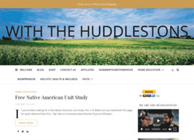 Withthehuddlestons.com thumbnail