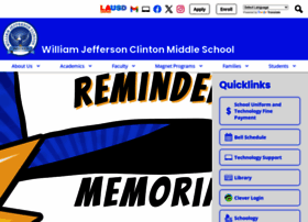 Wjcms-lausd-ca.schoolloop.com thumbnail