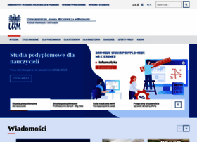 Wmi.amu.edu.pl thumbnail