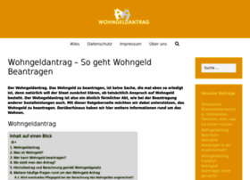 Wohngeldantrag.de thumbnail Wohngeldantrag.de thumbnail
