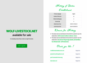 Wolf-livestock.net thumbnail
