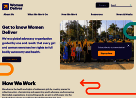 Womendeliver.org thumbnail
