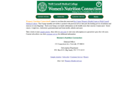 Womensnutritionconnection.com thumbnail