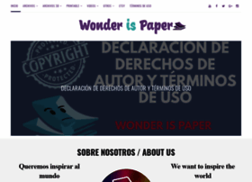 Wonderispaper.com thumbnail