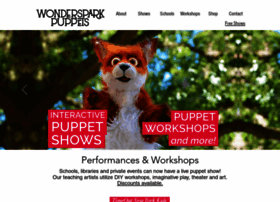 Wondersparkpuppets.com thumbnail