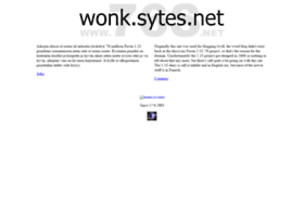 Wonk.sytes.net thumbnail