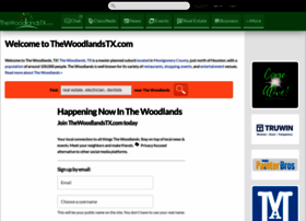 Woodlandstx.com thumbnail
