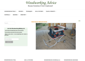 Woodworkingadvice.com thumbnail