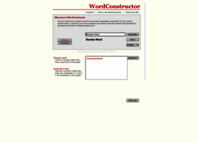Wordconstructor.com thumbnail