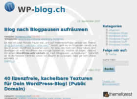 Wordpress-blog.ch thumbnail