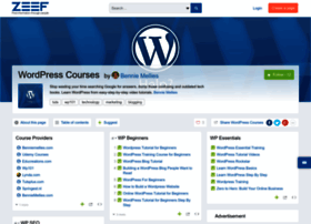 Wordpress-courses.zeef.com thumbnail