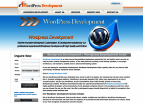 Wordpress-development-india.com thumbnail