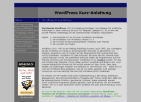 Wordpress-kurzanleitung.de thumbnail