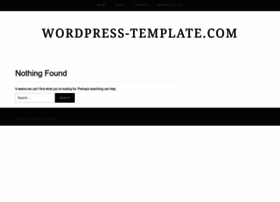 Wordpress-template.com thumbnail
