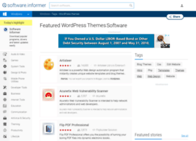 Wordpress-themes.software.informer.com thumbnail