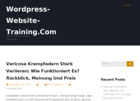 Wordpress-website-training.com thumbnail