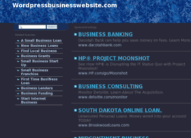 Wordpressbusinesswebsite.com thumbnail
