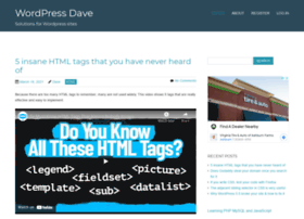 Wordpressdave.com thumbnail